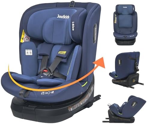 Siège auto pivotant 360° avec sécurité I-Size pour enfants de 0 à 12 ans
