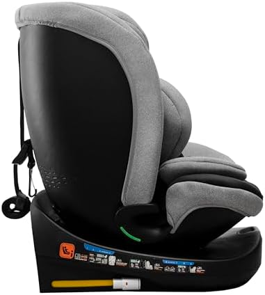 Siège auto évolutif et sécurisé pour enfants de 0 à 12 ans avec rotation 360°