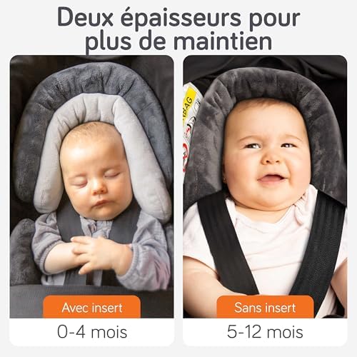 Confort et Sécurité pour Bébé avec le Réducteur Siege Auto 2-en-1