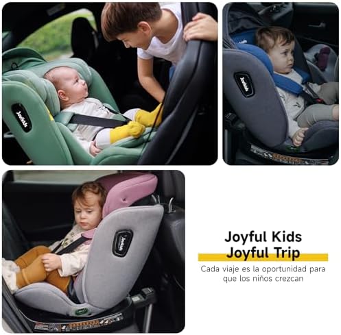 Siège Auto Pivotant 360° avec Norme de Sécurité ECE R129 pour Enfants de 40 à 150 cm