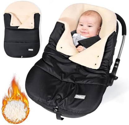 Chancelière Réglable pour Siège Auto Bébé - Confort et Sécurité en Hiver