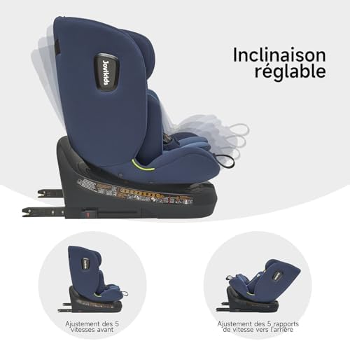 Siège auto pivotant 360° avec sécurité I-Size pour enfants de 0 à 12 ans