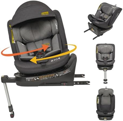 Siège Auto Pivotant 360° avec Norme de Sécurité ECE R129 pour Enfants de 40 à 150 cm