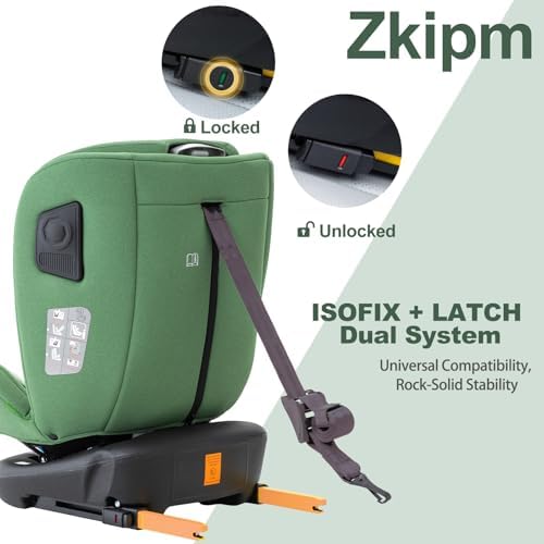 Siège auto évolutif 0-12 ans avec rotation 360° et protection multidimensionnelle